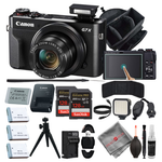 Canon PowerShot G7 X Mark II Digital Camera - 128GB Mega Accesories Pack