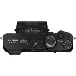 FUJIFILM X100VI Digital Camera (Black) 256GB Memory Card PKG