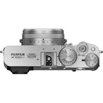FUJIFILM X100VI Digital Camera (Silver) 128GB Memory Card PKG
