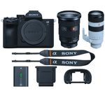 Sony a7 V Mirrorless Camera w/ FE 24-70mm f/2.8 GM II Lens & FE 70-200mm f/2.8 GM OSS II Lens