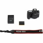 Canon 80D EOS DSLR Camera + 18-135mm f3.5-5.6 IS NANO USM Lens