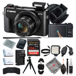 Canon PowerShot G7 X Mark II Digital Camera - 256GB Accesory Bundle