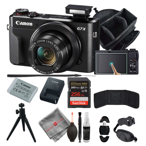 Canon PowerShot G7 X Mark II Digital Camera - 256GB Essentials Accesories