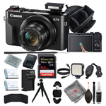Canon PowerShot G7 X Mark II Digital Camera - 64GB Accesory Bundle