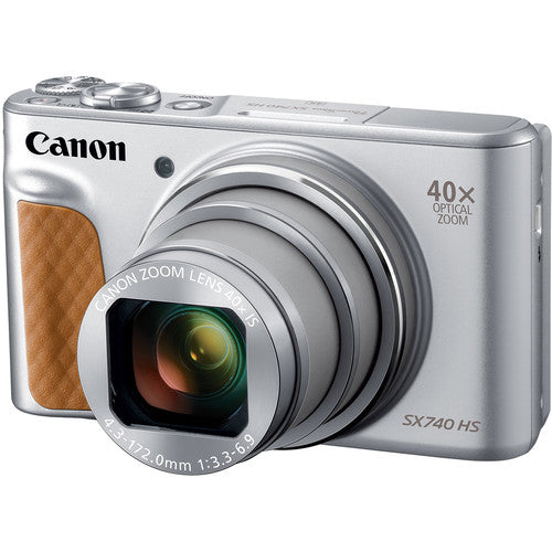 Canon PowerShot SX740 HS Digital Camera - Silver