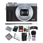 Canon PowerShot G7 X Mark III Digital Camera - Silver - 32GB Accessory PKG