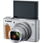 Canon PowerShot SX740 HS Digital Camera - Silver - 64GB Accessory PKG