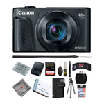 Canon PowerShot SX740 HS Digital Camera - Black - 64GB Accessory PKG