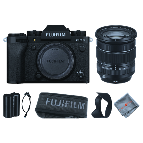 FUJIFILM X-T5 w/ XF 16-80mm f/4 R OIS WR - Black