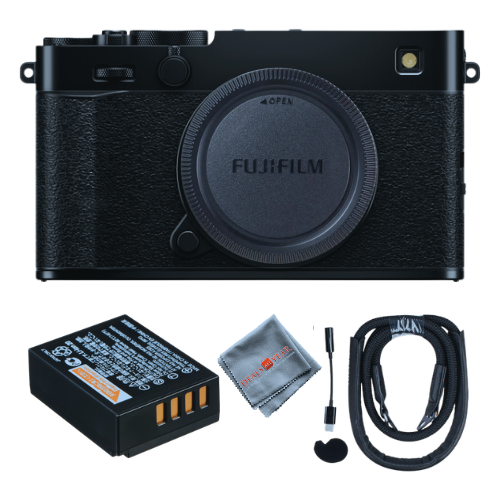 FUJIFILM X-E5 Mirrorless Camera - Black