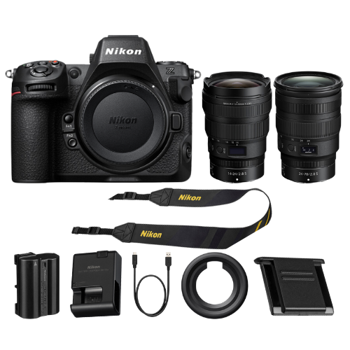 Nikon Z6 II Mirrorless Camera with 24-70mm f/2.8 Lens and Accessories Kit