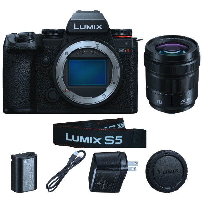 Panasonic Lumix S5 II Mirrorless Camera w/ 20-60mm 3.5-5.6 Lens