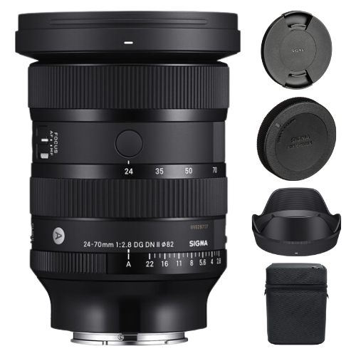 Sigma 24-70mm f/2.8 DG DN II Art Lens for Sony E