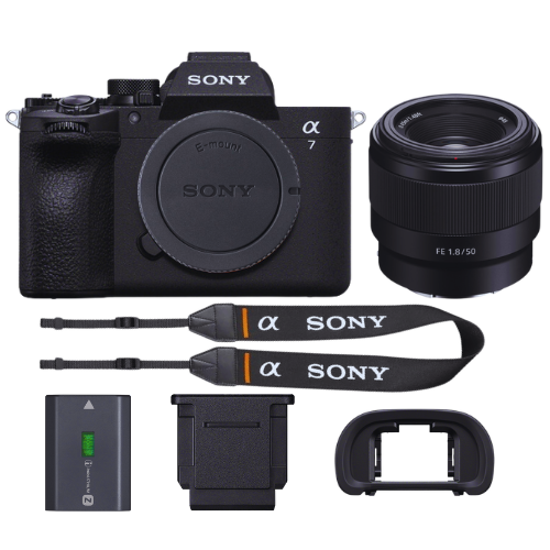 Sony a7 V Mirrorless Camera w/ FE 50mm f/1.8 Lens