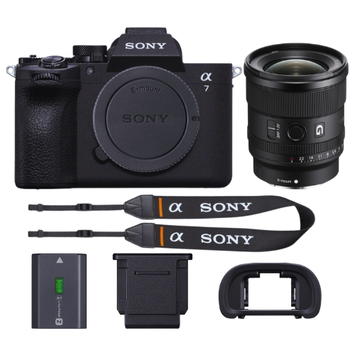 Sony a7 V Mirrorless Camera w/ FE 20mm f/1.8 G Lens