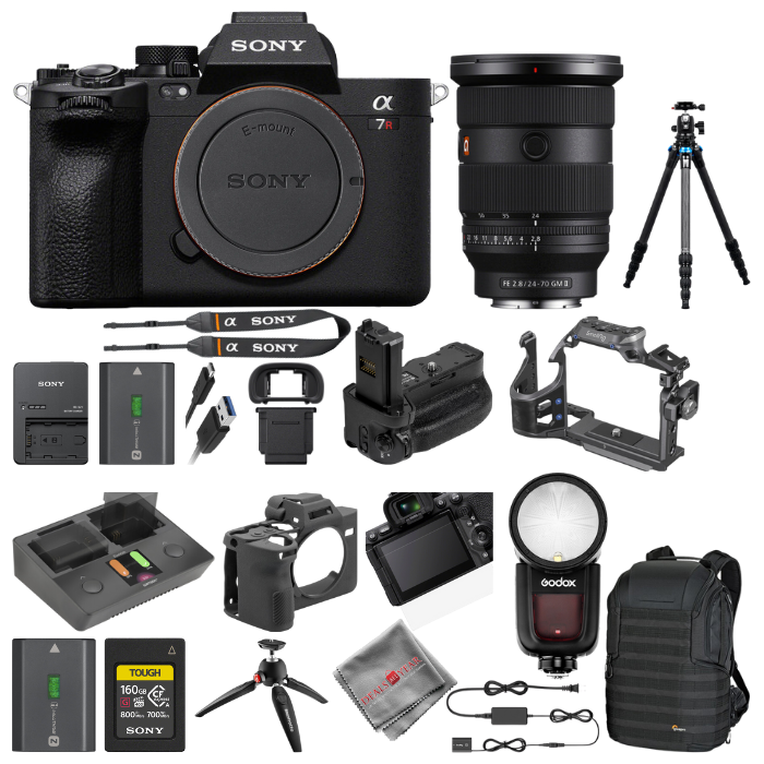 Sony a7R V Mirrorless Camera w/ 24-70mm GM II Lens - PRO Accessory Pac ...