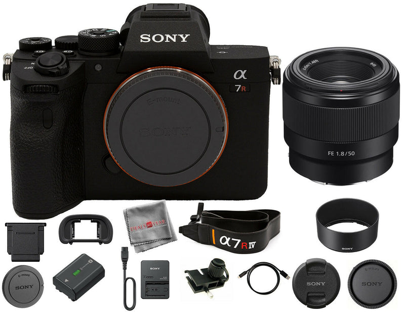 Sony Alpha a7R IVA Mirrorless Digital Camera with FE 50mm f/1.8 Lens