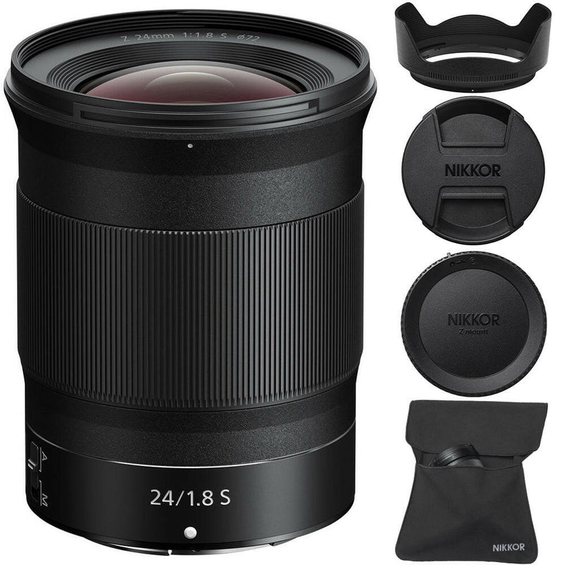 Nikon NIKKOR Z 24mm f/1.8 S Lens