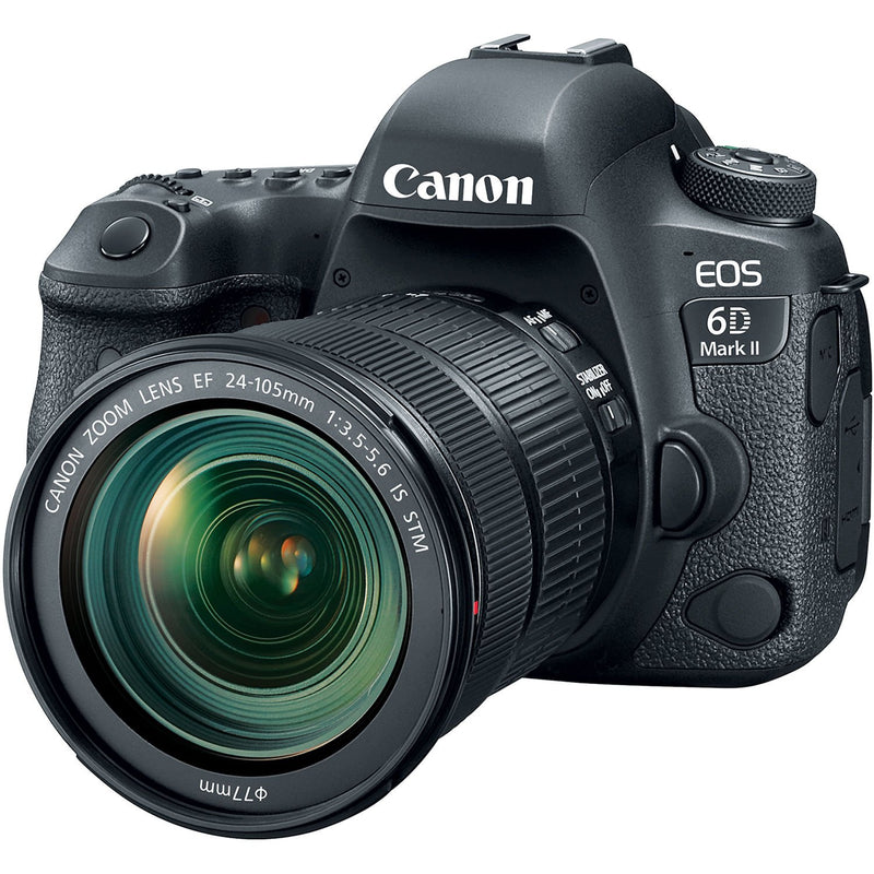 Canon 6D Mark II DSLR Camera with 24-105mm f/3.5-5.6 Lens 1897C021 