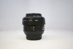 USED Nikon 35mm f/1.8G AF-S DX Lens