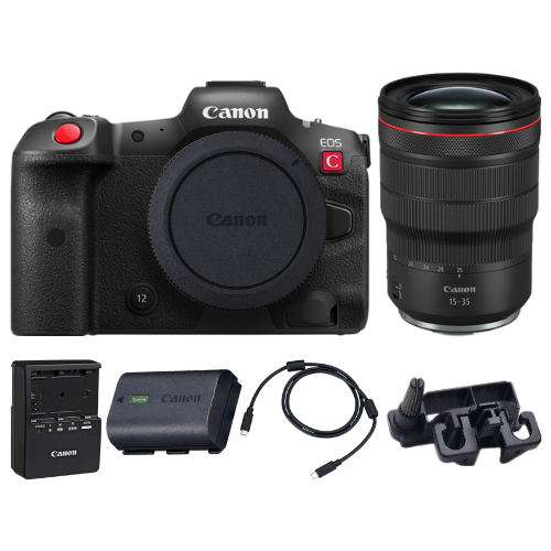Canon EOS R5 C Mirrorless Camera w/ RF 15-35mm f/2.8L IS USM Lens