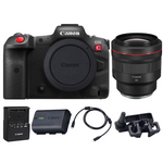 Canon EOS R5 C Mirrorless Camera w/ RF 85mm f/1.2L USM Lens