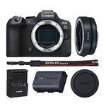 Canon EOS R6 Mark II Mirrorless Camera w/ Mount Adapter EF-EOS R