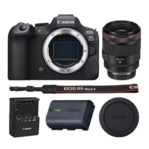 Canon EOS R6 Mark II Mirrorless Camera w/ RF 50mm f/1.2L USM Lens