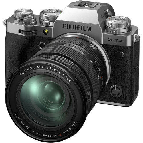 FUJIFILM X-T4 Mirrorless Camera with 16-80mm Lens - Silver – DealsAllYearDay