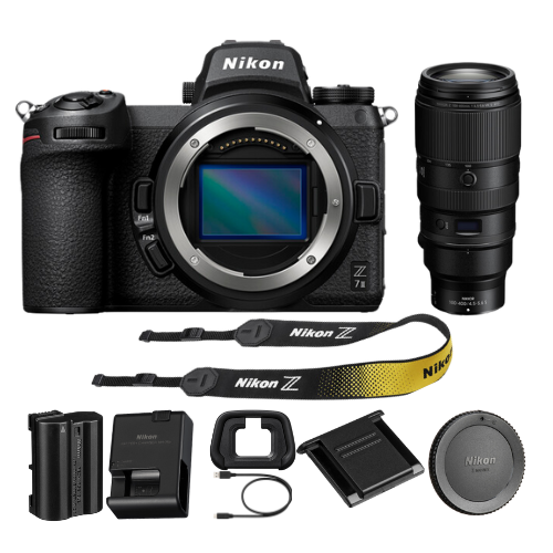Nikon Z 7II Mirrorless Digital Camera with Nikon NIKKOR Z 100-400mm f/4.5-5.6 VR S Lens