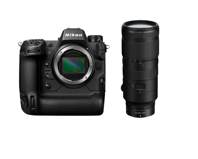 Nikon Z9 Mirrorless Camera with Z 70-200mm 2.8 VR S Lens