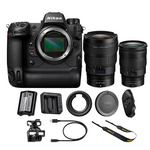 Nikon Z9 Mirrorless Camera with Z 14-24mm 2.8S and Z 24-70mm 2.8S Lenses