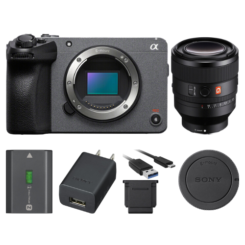 Sony FX30 Digital Cinema Camera w/ FE 50mm f/1.2 GM Lens