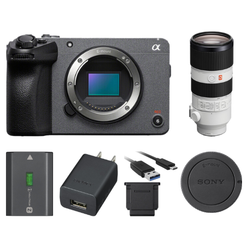 Sony FX30 Digital Cinema Camera w/ FE 70-200mm f/2.8 GM OSS Lens Sony FX30 Digital Cinema Camera w/ FE 70-200mm f/2.8 GM OSS Lens