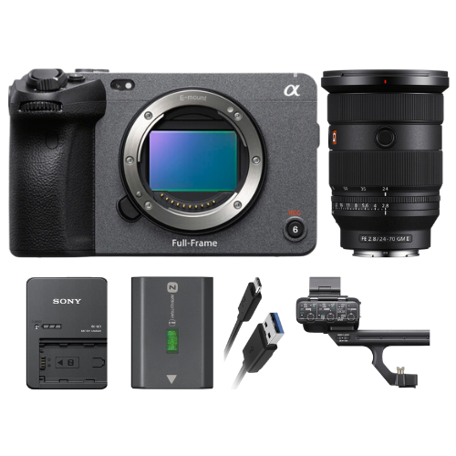 Sony FX3A Full-Frame Cinema Camera with FE 24-70mm f/2.8 GM II