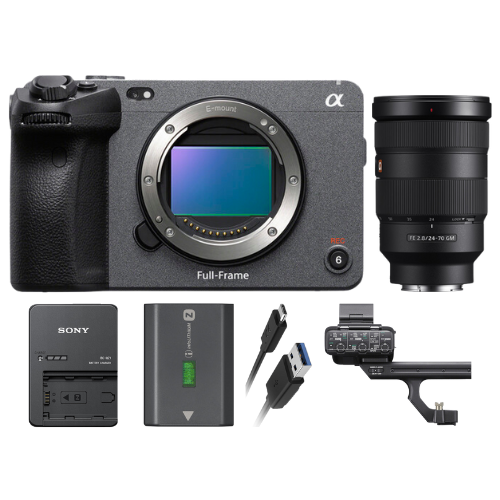Sony FX3 Full-Frame Cinema Camera with Sony 24-70mm f/2.8 FE GM Lens