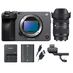 Sony FX3 Full-Frame Cinema Camera with Sigma 24-70mm f/2.8 DG DN Art Lens for Sony E
