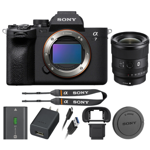 Sony a7 IV Mirrorless Camera with FE 20mm f/1.8G Lens Sony a7 IV Mirrorless Camera with FE 20mm f/1.8G Lens