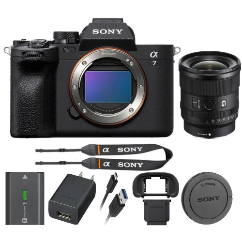 Sony a7 IV Mirrorless Camera with FE 20mm f/1.8G Lens