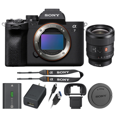 Sony a7 IV Mirrorless Camera with FE 24mm f/1.4 GM Lens