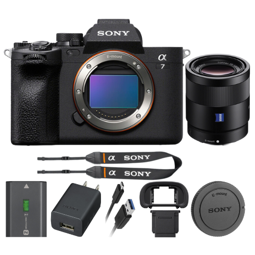 Sony a7 IV Mirrorless Camera with 55mm f/1.8 ZA Lens
