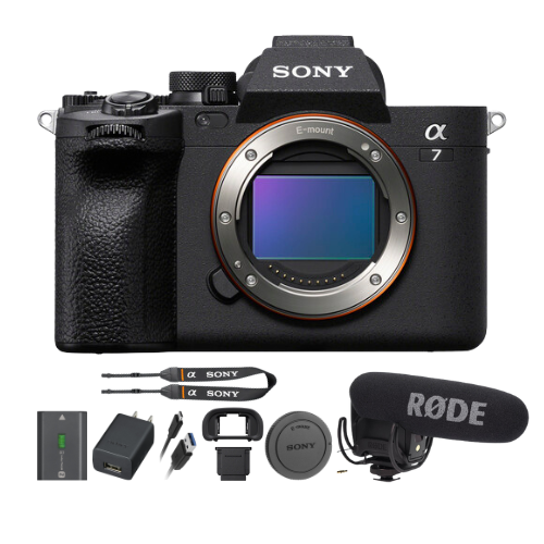 Sony a7 IV Mirrorless Camera with Video Mic Pro