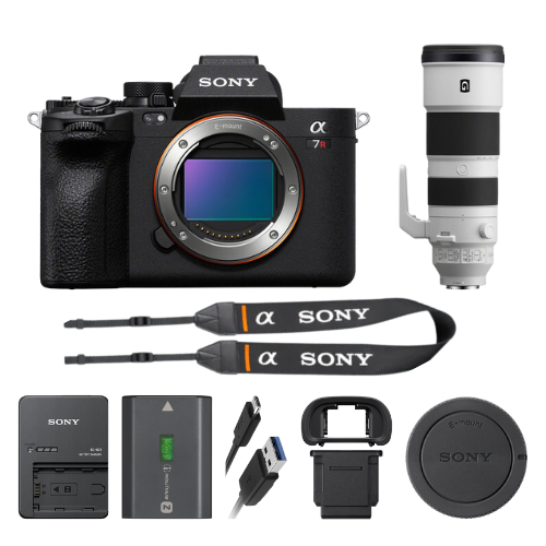 Sony a7R V Mirrorless Camera with Sony FE 200-600mm f/5.6-6.3 G OSS Lens