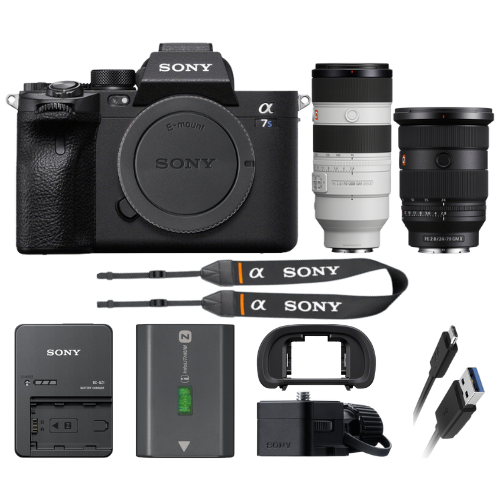 Sony a7S III Mirrorless Camera w/ FE 24-70mm f/2.8 GM II Lens & FE 70-200mm f/2.8 GM OSS II Lens