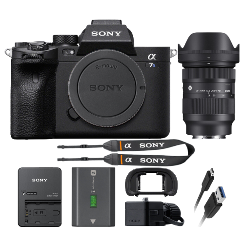 Sony a7S III Mirrorless Camera with Sigma 24-70mm f/2.8 DG DN Art Lens for Sony E