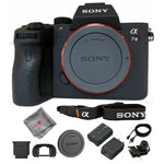 Sony a7 III Mirrorless Camera with FE 55mm f/1.8 ZA Lens