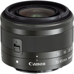 Canon 15-45mm f/3.5-6.3 EF-M IS STM Lens (Graphite)