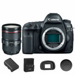 Canon 5D Mark IV EOS DSLR Camera with 24-105mm f/4L II Lens 1483C010