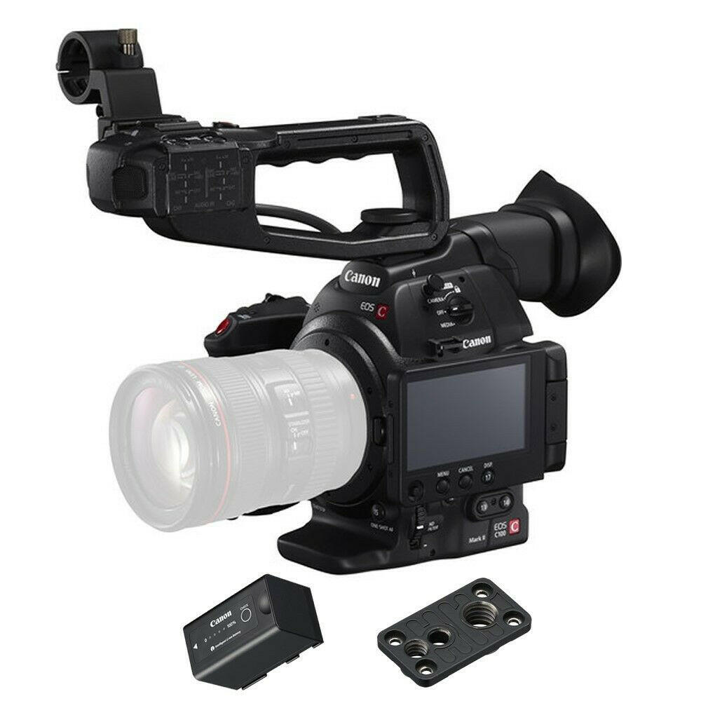 Canon C100 Mark II Cinema EOS Camera with Dual Pixel CMOS AF (Body)