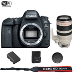 Canon EOS 6D Mark II DSLR Camera Body + EF 28-300mm f/3.5-5.6L IS USM Lens